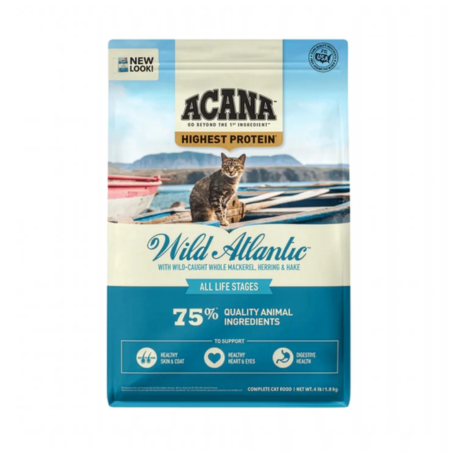 acana-cat-wild-atlantic-4-5-kg-libre-de-granos-para-gatos-animaladas Acana Cat Wild Atlantic 4.5 kg Libre de Granos para Gatos - Imagen 1