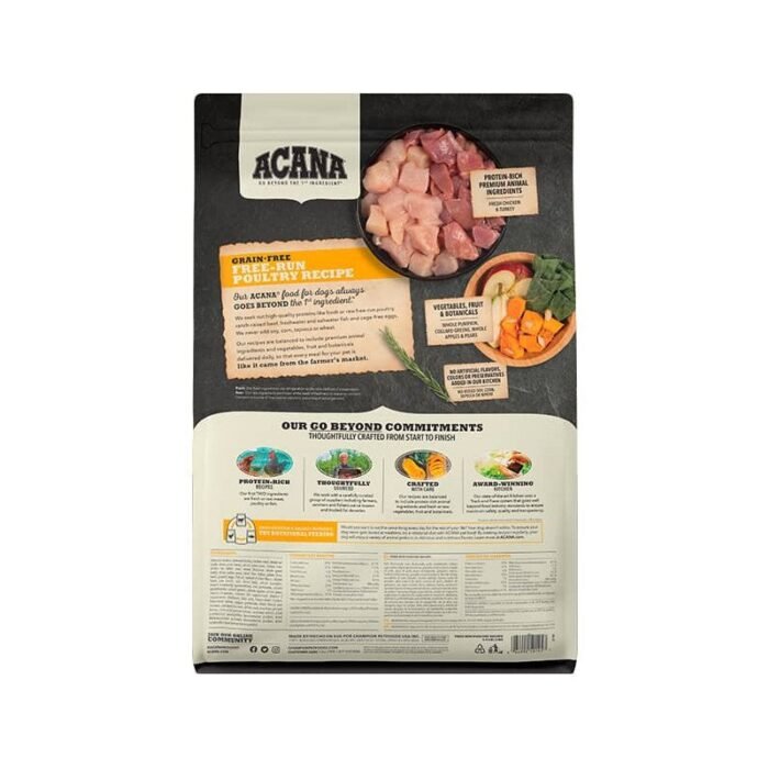 Acana Free Run Poultry 2 kg Alimento para Perros - Imagen 2