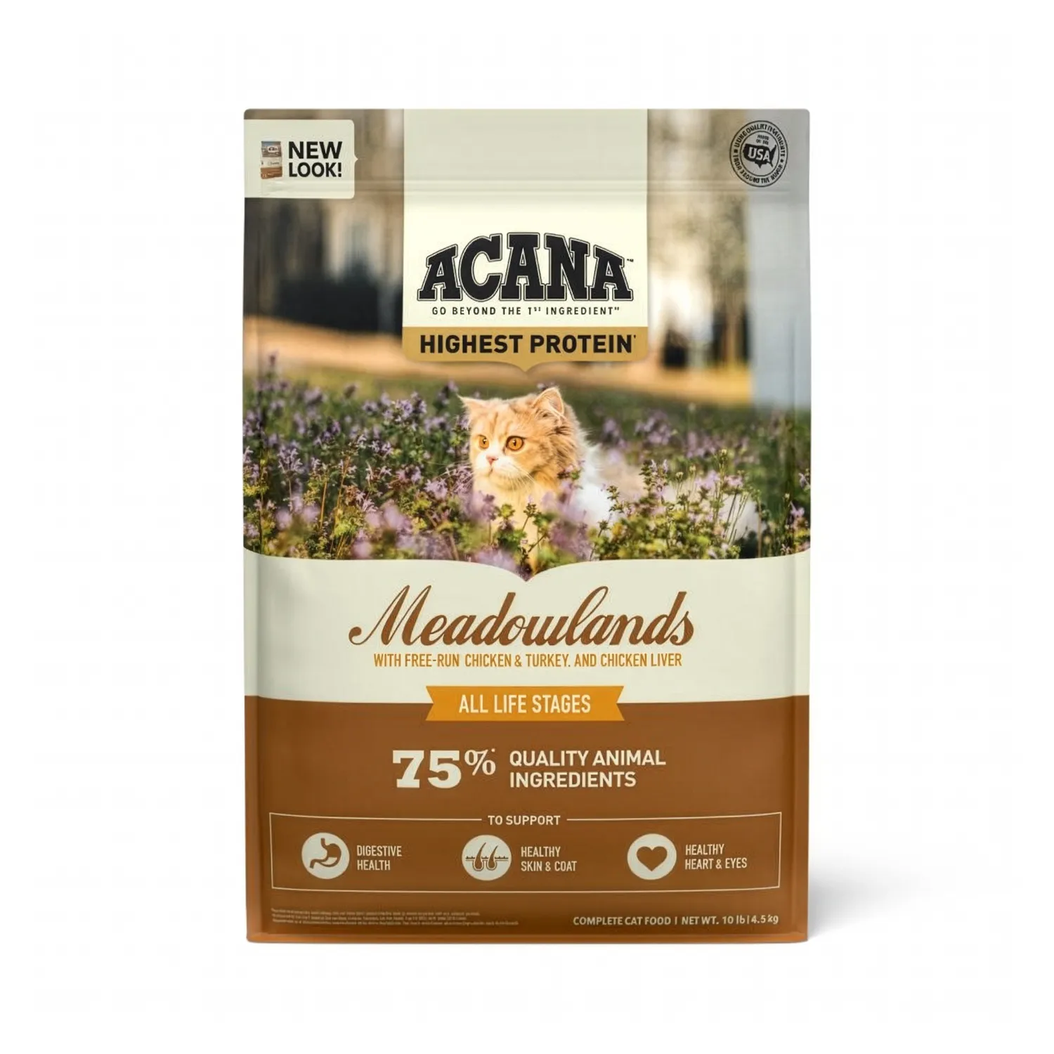 acana-meadowland-para-gatos-1-8-kg-libre-de-granos-animaladas Acana Meadowland para Gatos 1.8 kg Libre de Granos - Imagen 1