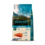 Bravery Adulto Mini Salmón 2 kg Alimento para Perros