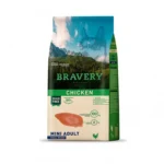 Bravery Adulto Pollo para Razas Pequeñas 2 kg Libre de Granos