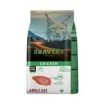 Bravery Gato Adulto Pollo 7 kg Libre de Granos
