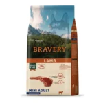 Bravery Adulto Mini Cordero 7 kg Alimento Super Premium para Perros Razas Pequeñas