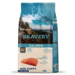 Bravery Mini Puppy Salmón 2 kg para Razas Pequeñas