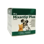 Mixantip Plus Crema 50 g Antibiótica, Antifúngica y Antiinflamatoria para Perros y Gatos