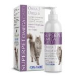 Superpet Omega Gato Suplemento Omega 3 y 6 para Gatos Piel y Pelaje
