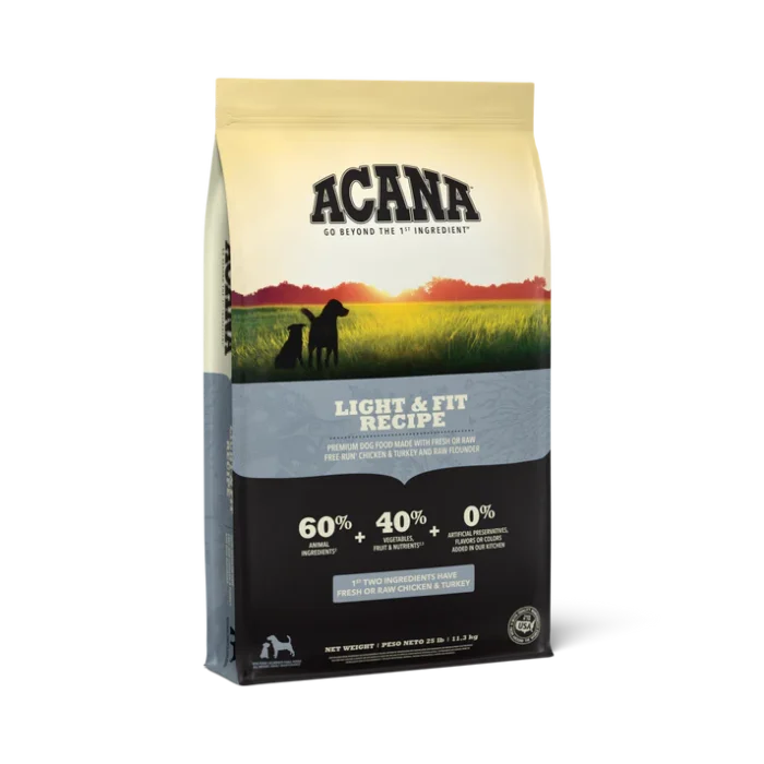 Acana Light & Fit Alimento Para Perros Con Sobrepeso Libre De Granos 5.9kg - Imagen 2
