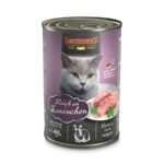 Lata Leonardo Conejo 400g Alimento Húmedo Premium para Gatos