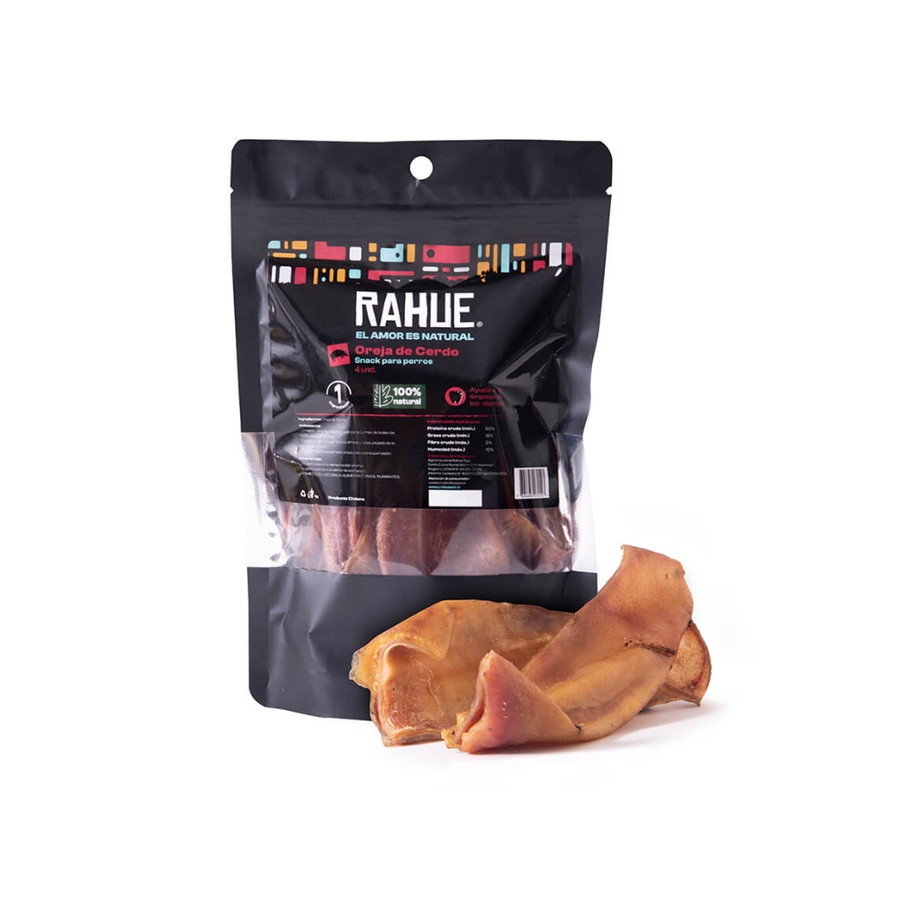 oreja-de-cerdo-rahue-snack-deshidratado-natural-para-perros-animaladas Oreja de Cerdo Rahue Snack Deshidratado Natural para Perros - Imagen 1