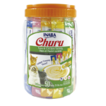 Churu Gato Variedades Atún y Pollo 14 g | Pack 50 Tubos